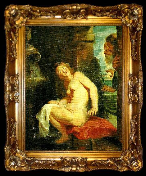 framed  Peter Paul Rubens susanna och gubbarna, ta009-2
