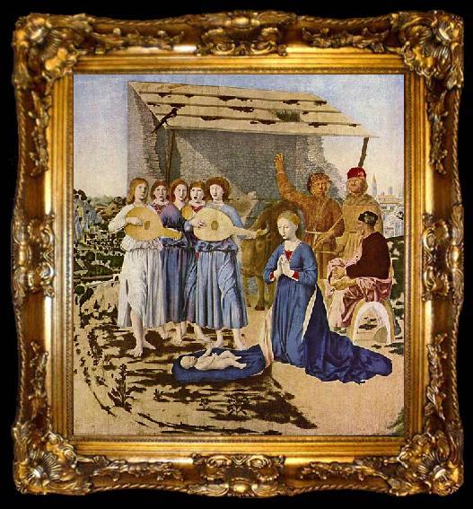 framed  Piero della Francesca Geburt Christi, ta009-2