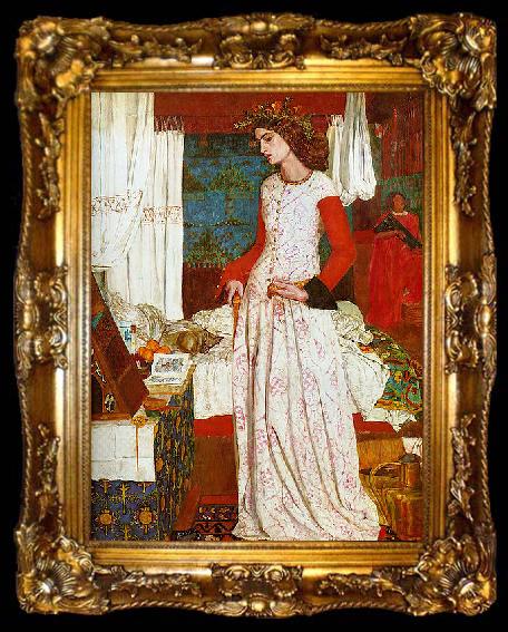 framed  William Morris Davis Konigin Ginevra, ta009-2