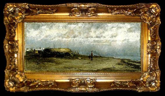 framed  johan krouthen stranden , lomma, ta009-2