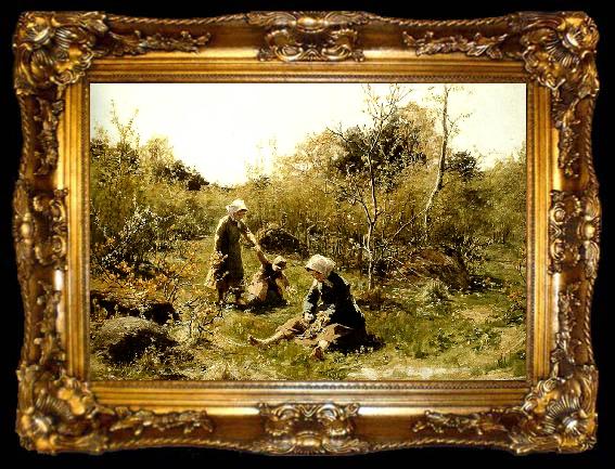 framed  johan krouthen varlandskap fran ryd, ta009-2