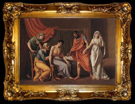 framed  unknow artist Antiochos i Stratonika, ta009-2