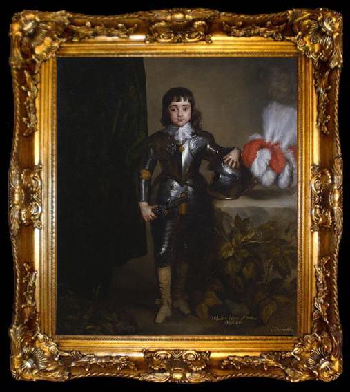 framed  Anthony Van Dyck Charles II as child, ta009-2