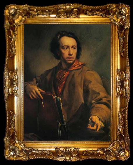framed  Anton Raphael Mengs Self-portrait, ta009-2