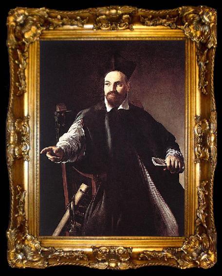 framed  Caravaggio Portrait of Pope Urban VIII., ta009-2