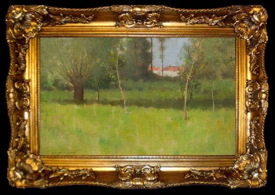 framed  Charles Warren Eaton Grez-sur-Loing, ta009-2