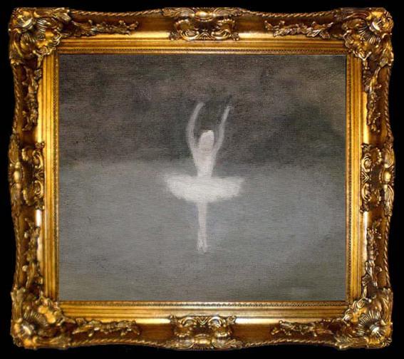 framed  Clarice Beckett Pavlova, Dying Swan, ta009-2
