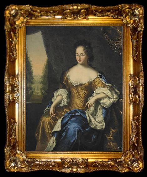 framed  David Klocker Ehrenstrahl Portrait of Ulrika Eleonora of Sweden, ta009-2