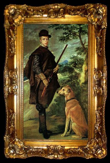 framed  Diego Velazquez Portrait of Fernando de Austria, ta009-2