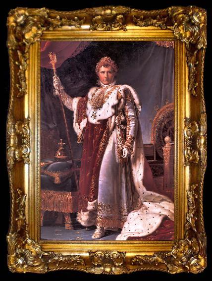 framed  Francois Pascal Simon Gerard Napoleon, Keizer der Fransen, ta009-2