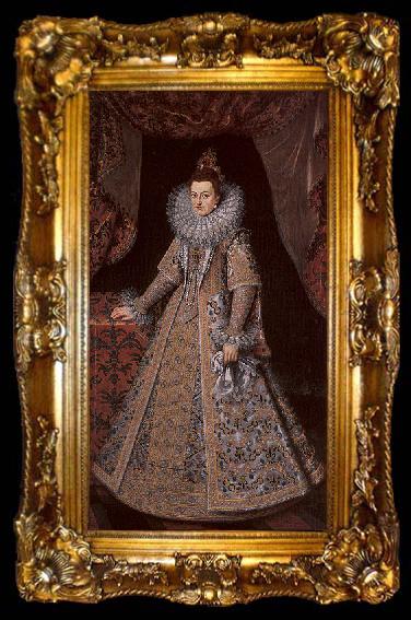 framed  Frans Pourbus Portrait of Isabella Clara Eugenia, ta009-2