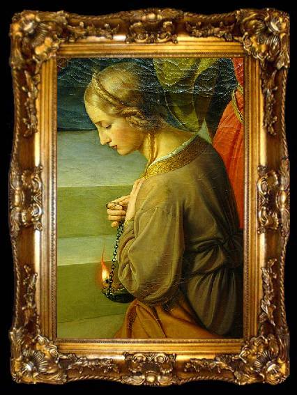framed  Friedrich Wilhelm Schadow The Parable of the Wise and Foolish Virgins, ta009-2
