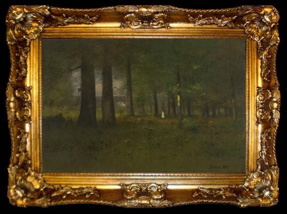 framed  George Inness Edge of the Forest, ta009-2