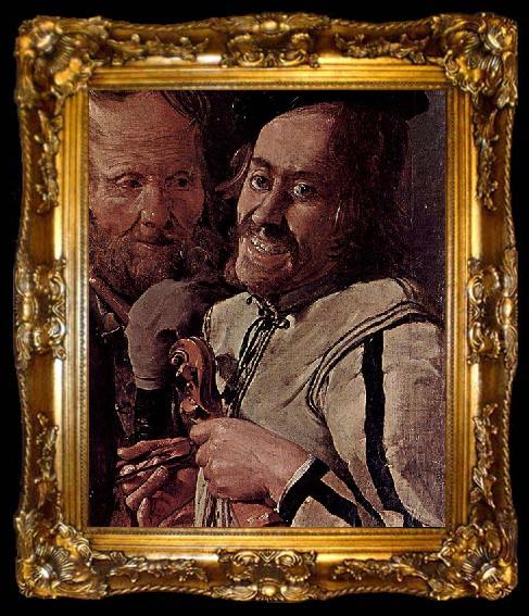 framed  Georges de La Tour Schlagerei der Musikanten,, ta009-2