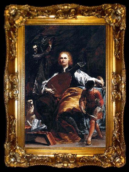framed  Giuseppe Maria Crespi Count Fulvio Grati, ta009-2