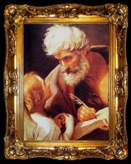 framed  Guido Reni St Matthew and the angel, ta009-2