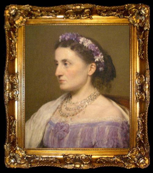 framed  Henri Fantin-Latour Duchess de Fitz James, ta009-2