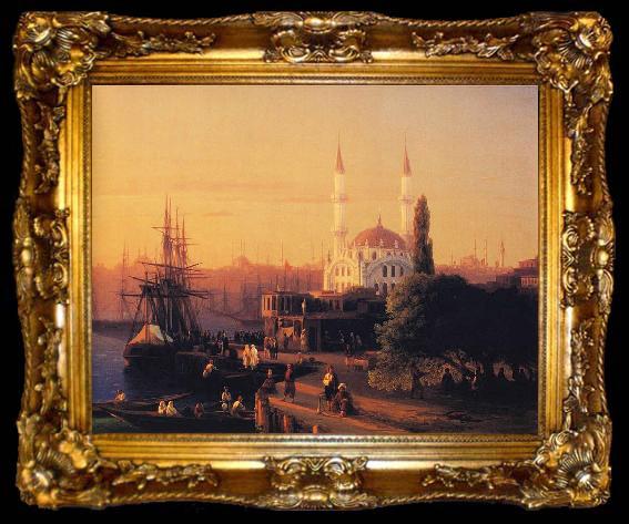 framed  Ivan Aivazovsky Constantinople, ta009-2