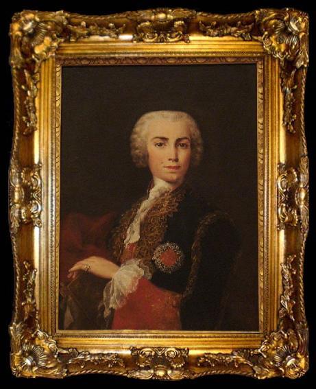 framed  Jacopo Amigoni Carlo Broschi, Farinelli, ta009-2