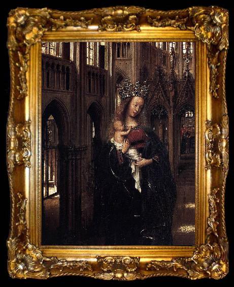 framed  Jan Van Eyck Madonna in the Church, ta009-2