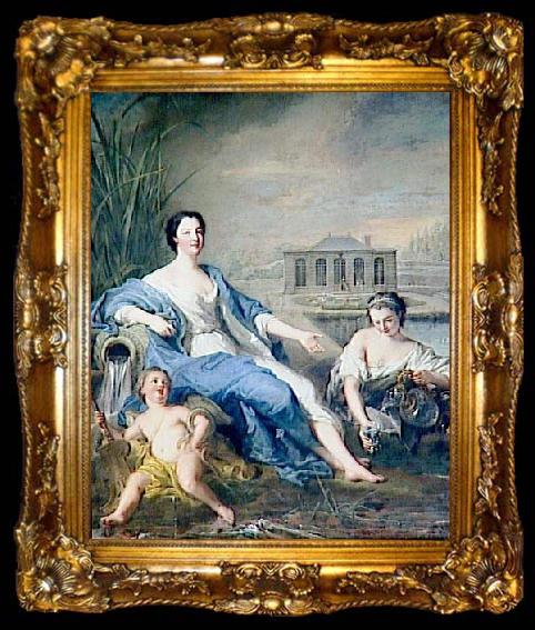framed  Jjean-Marc nattier Portrait of Marie-Anne de Bourbon-Conde, ta009-2