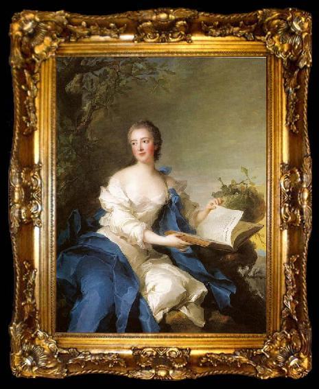 framed  Jjean-Marc nattier Princesse de Rohan, ta009-2