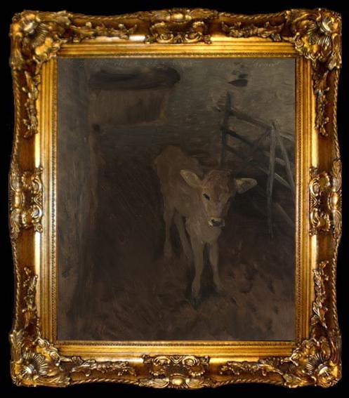 framed  John Singer Sargent A Jersey Calf, ta009-2