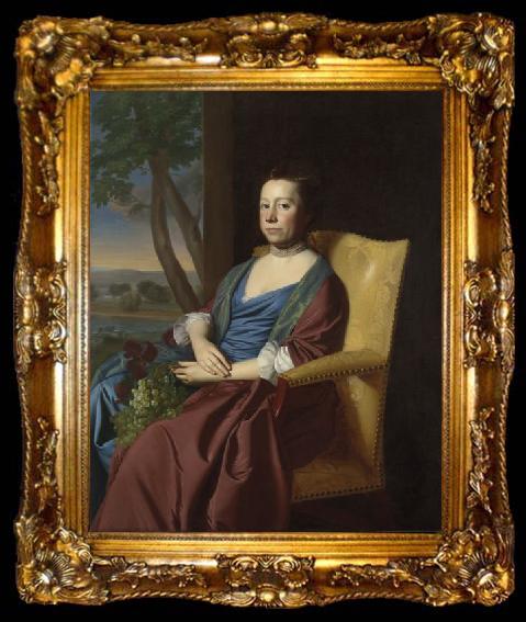 framed  John Singleton Copley Mrs. Isaac Smith, ta009-2