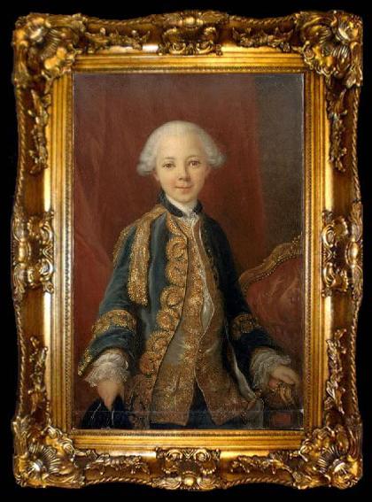 framed  Joseph Albrier Portrait of Jean Marie de Bourbon, ta009-2