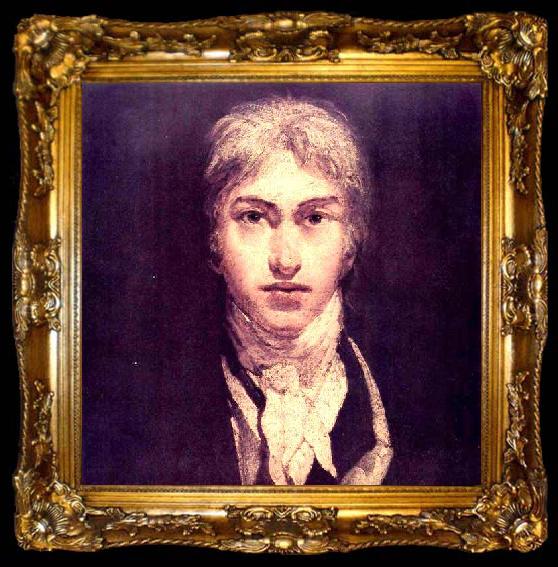 framed  Joseph Mallord William Turner Self-portrait, ta009-2