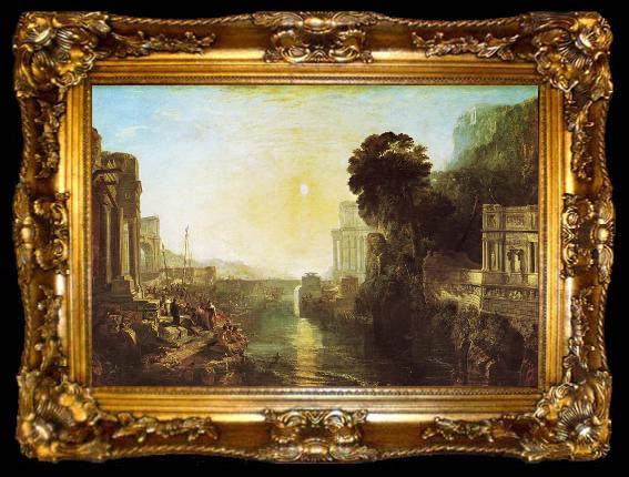 framed  Joseph Mallord William Turner Rise of the Carthaginian Empire, ta009-2