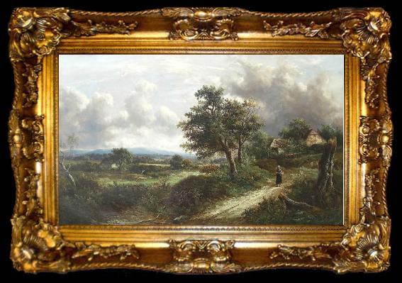 framed  Joseph Thors Scene near Cheltenham, ta009-2