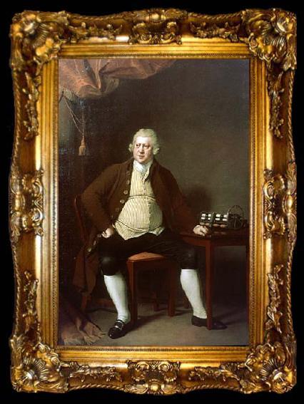 framed  Joseph wright of derby Portrait of Richard Arkwright, ta009-2