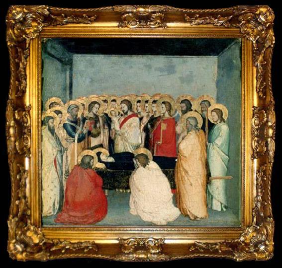 framed  Maso di Banco Dormition de la Vierge, ta009-2