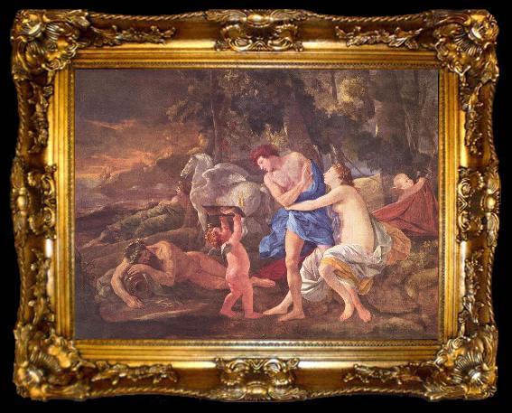 framed  Nicolas Poussin Cephalus und Aurora, ta009-2