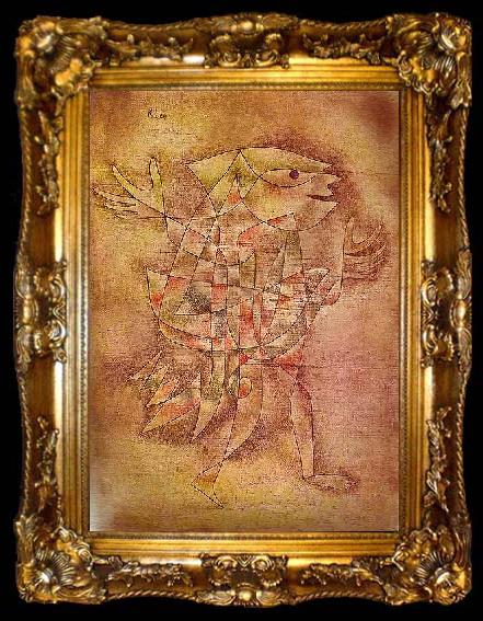 framed  Paul Klee Little Jester in a Trance, ta009-2