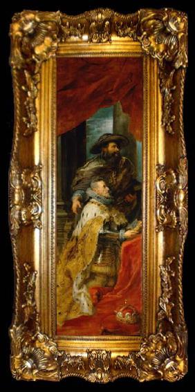 framed  Peter Paul Rubens Ildefonso altar, ta009-2