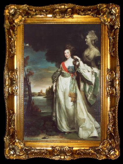 framed  Richard Brompton lady-in-waiting of Catherine II, ta009-2