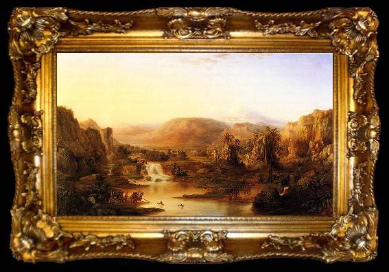 framed  Robert S.Duncanson Land of the Lotos Eaters, ta009-2