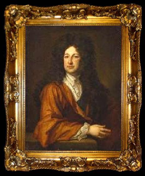 framed  Sir Godfrey Kneller Portrait of Charles Seymour, ta009-2