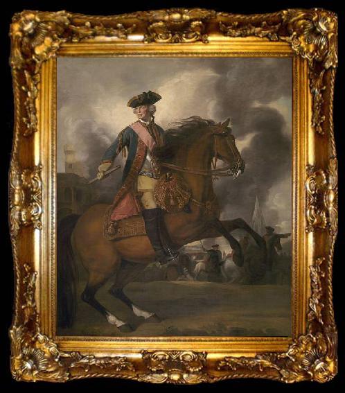 framed  Sir Joshua Reynolds John Ligonier, 1st Earl Ligonier, ta009-2