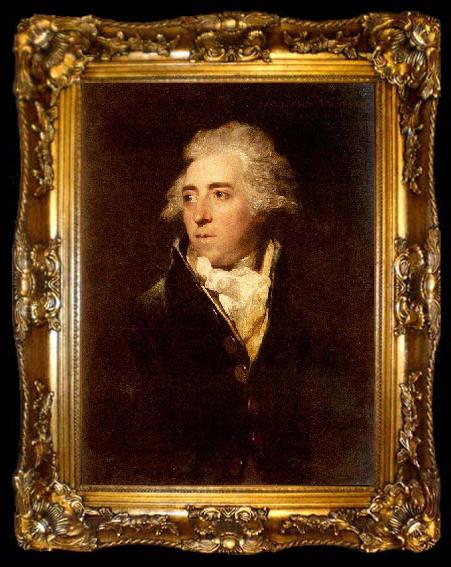 framed  Sir Joshua Reynolds Portrait of Lord John Townshend, ta009-2