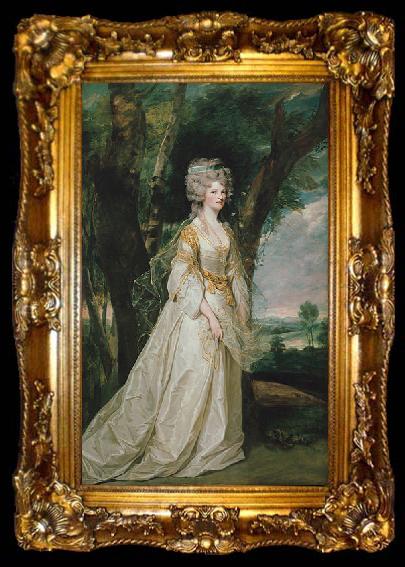 framed  Sir Joshua Reynolds Lady Sunderland, ta009-2
