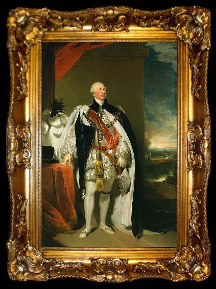 framed  Sir Thomas Lawrence George III of the United Kingdom, ta009-2