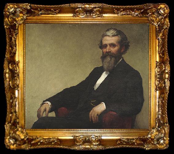 framed  William Morris Hunt Judge John Lowell, ta009-2