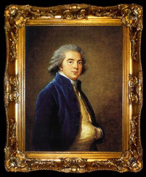 framed  elisabeth vigee-lebrun Portrait of Prince Alexei Kurakin, ta009-2