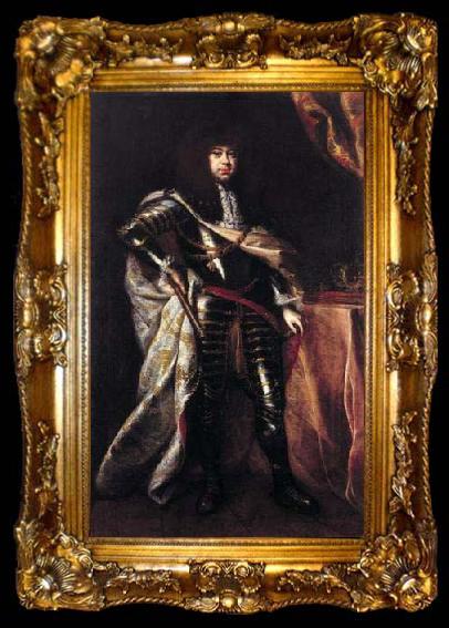 framed  unknow artist Portrait of King Michael Korybut Wisniowiecki, ta009-2