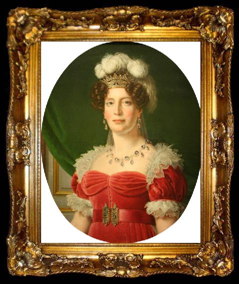 framed  unknow artist Marie Therese Charlotte de France, duchesse d