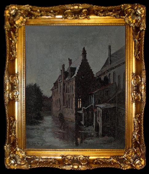 framed  unknow artist Oud Sint-Janshospitaal te Brugge, ta009-2