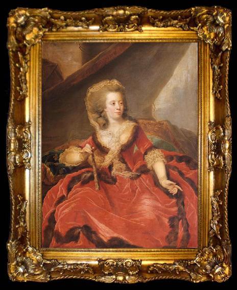 framed  unknow artist Portrait of Marie-Adelaide de France, ta009-2
